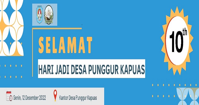 Ulang Tahun Desa Punggur Kapuas yang Ke 10